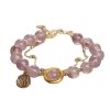 08fb2a09-0739-4083-b83f-9a6d21808e39.jpg Natural Amethyst Bracelet Female Bracelet Chinese Fu Character