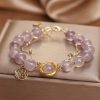 314c4216-c557-416b-9909-609446732ef2.jpg Natural Amethyst Bracelet Female Bracelet Chinese Fu Character