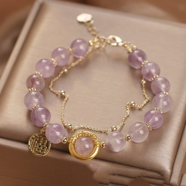 f3162509-281c-49a2-bd4a-91da273280ba.jpg Natural Amethyst Bracelet Female Bracelet Chinese Fu Character