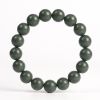 0aee9092-81da-4ae0-8e8b-e49747cd0055-1.jpg Forest Green Bead Bracelet - Handmade Mala with Gold-Speckled Rounds
