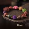 1108723d-14d2-4715-b399-d5e3f0842c83.jpg Assorted Carved Bead Bracelet - Red Yellow Green Purple, Handmade Chinese Mala