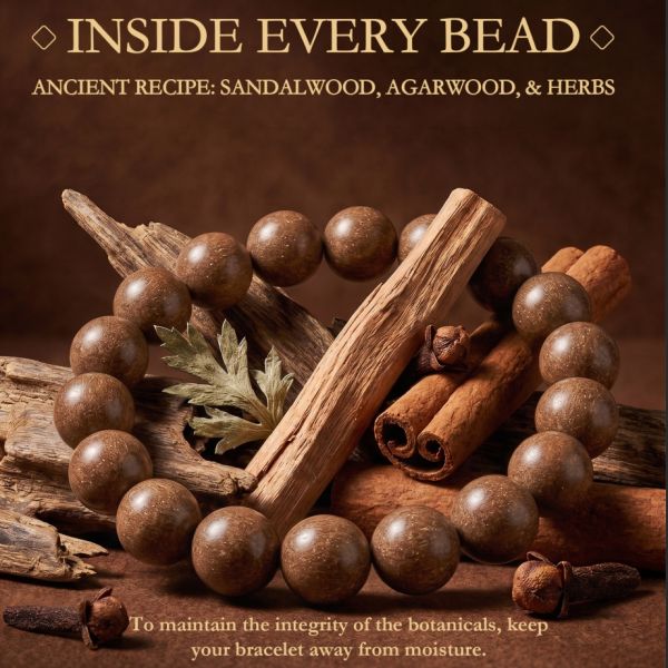 25d58a80-d55c-44f7-818f-01f64f0d812c.jpg Smooth Dark Brown Bead Bracelet - Handmade Chinese Mala, Meditation Jewelry