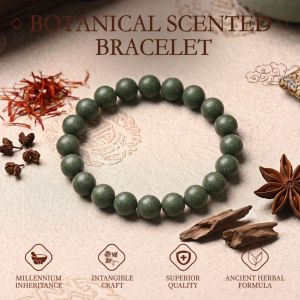 306b4935-874a-421a-aecb-406ea0c26827.jpg Juniper Bead Bracelet - Handmade Mala, Pure Green Rounds