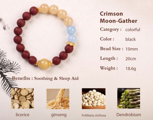 314e4581-c7d5-4cd6-97a5-0f0115879489.jpg Aquamarine & Red Beaded Bracelet - Handmade Chinese Lucky Charm Bracelet