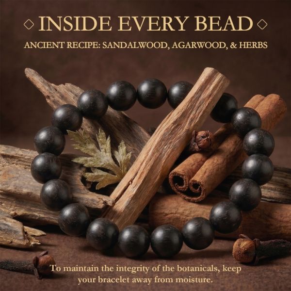 46e97207-823f-42fc-8823-c3a258191a1a.jpg Black Meditation Bracelet - Handmade Mala with Speckled Rounds