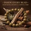 Dark Brown Incense Bead Bracelet - Gold Speckle Finish, Handmade