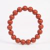 5b79554b-ebd9-430b-b601-d16376ef3f94.jpg Brown Red Bead Bracelet - Handcrafted Gold Shimmer Mala for Meditation