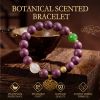 5ebc4abd-8f0a-4eef-b958-00998b21a896.jpg Purple Lucky Charm Bracelet - Gold Cloud Pendant, Handmade Chinese Mala