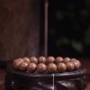 93c7d825-725b-4b37-b782-2f48dbe0e870.jpg Smooth Dark Brown Bead Bracelet - Handmade Chinese Mala, Meditation Jewelry