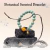 bc1a06ac-48cb-4148-bef7-a327c44aeee4.jpg Turquoise & Gold Bead Bracelet - Handmade Mala with Filigree Charm