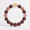 da7e22f5-c540-44d0-9806-654365daa015.jpg Purple Red Lucky Bracelet - Honey Center Bead, Chinese Style Mala