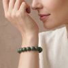 daacd591-e376-455f-8ee1-3838f9e1386f.jpg Juniper Bead Bracelet - Handmade Mala, Pure Green Rounds