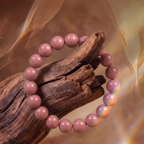 e5b63a34-8740-4a1a-b020-78c83e976f76.jpg Incense Bead Bracelet | Handmade Aromatherapy Mala - Rose Pink