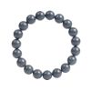 e9db6041-9747-40ad-b521-0bad3f770a74.jpg Deep Teal & Speckle Bead Bracelet - Handmade Mala, Silver Accent